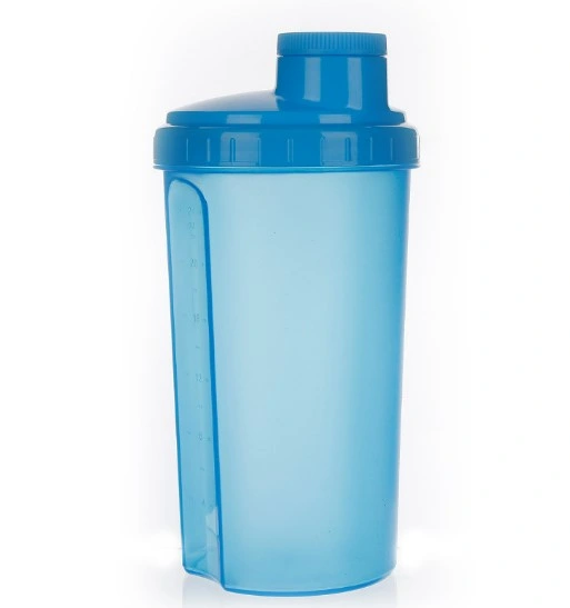 Tasse à shaker en gros personnalisée avec logo personnalisé Bouteille de shaker en plastique de sport.