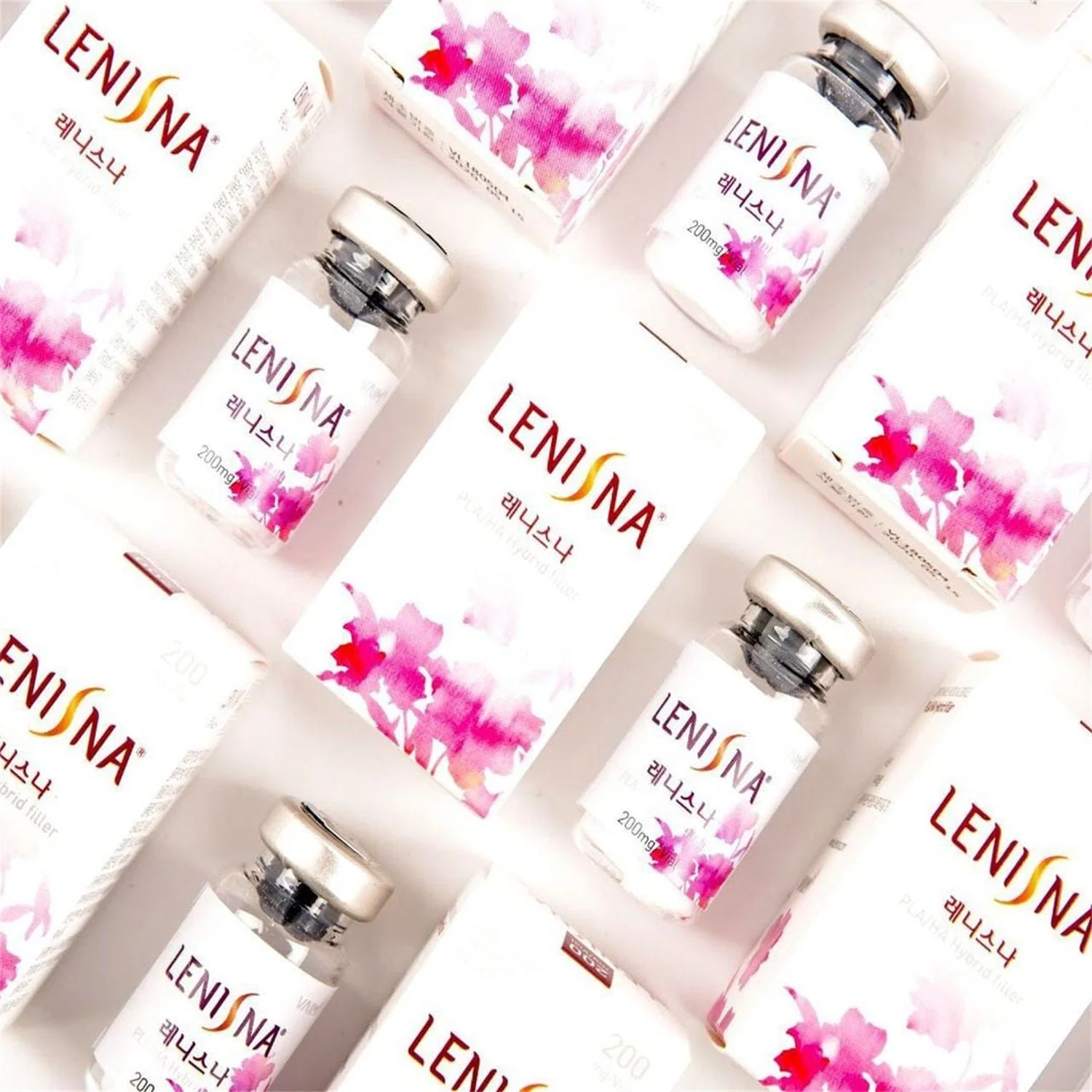 Lenisna 200mg Soft Tissue Injectable Implant CE Hybrid Filler Combines Hyaluronic Acid with Polylactic Acid (PLA) to Stimulate Skin Product Collagen