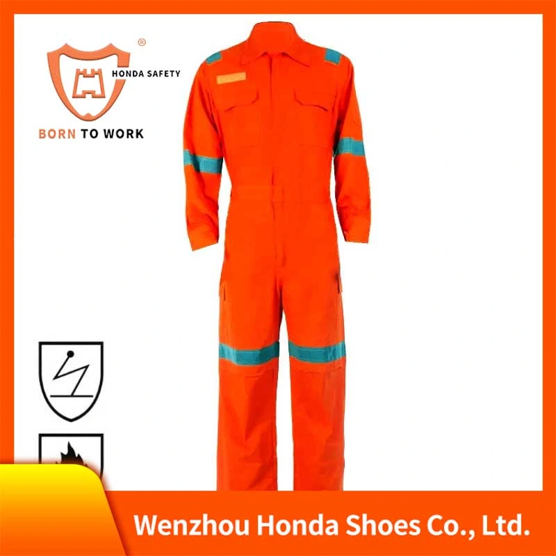 Anti-Static, Working Garment Flame-Retardant Work Coverall Fire Retardant Clothing and High-Temperature Resistant Steel Mill Work Wear