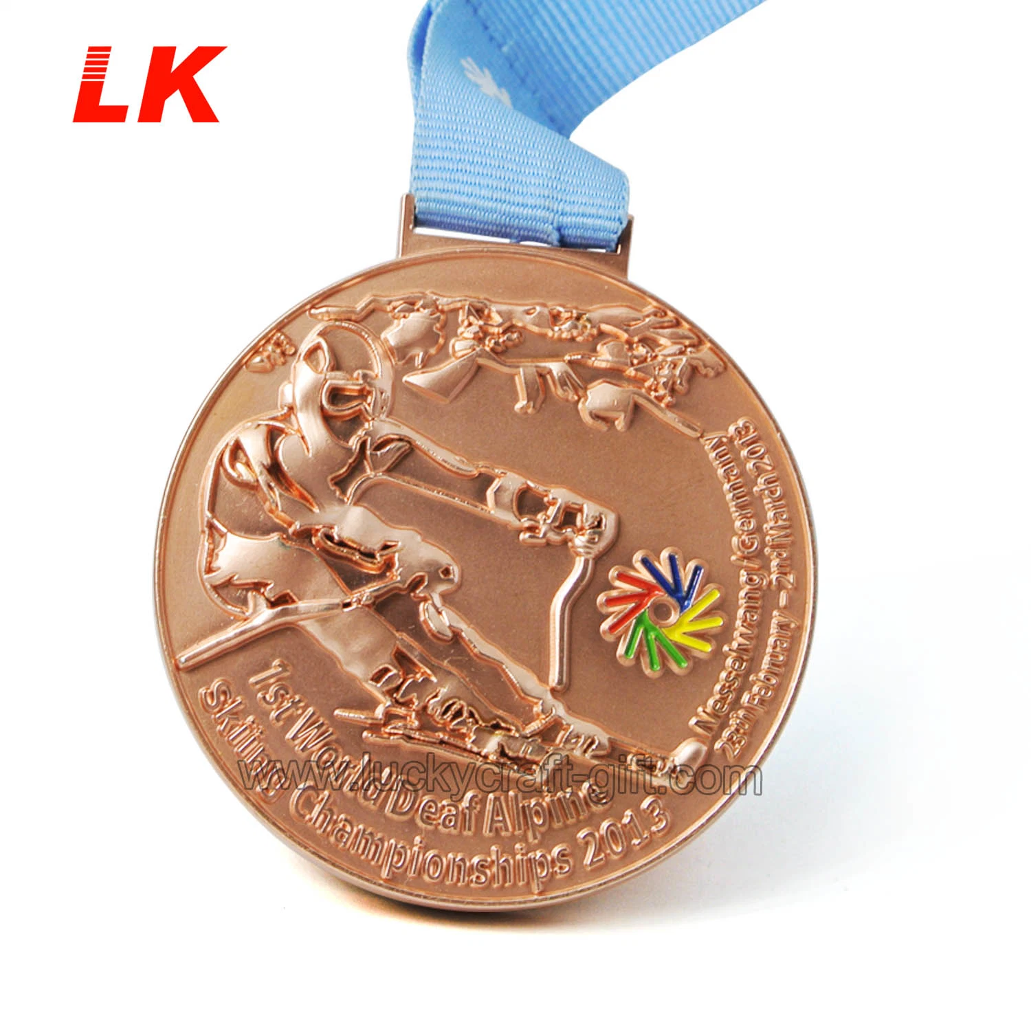 Premio de metal de deporte personalizadas medallas para el Karate