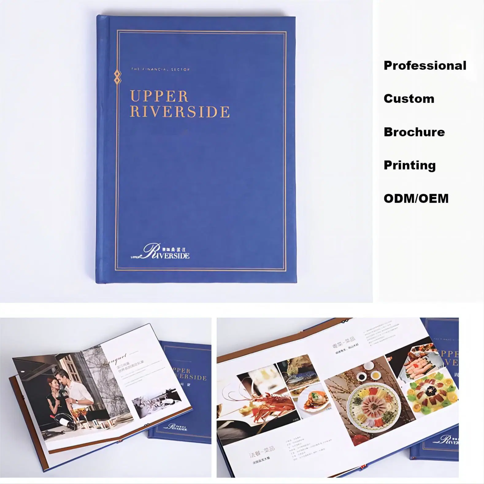 Factory Bespoke Professional Soft/Hard Cover Spiral/Saddle Stitched Binding Instruction/Catalog/Magazine/Brochure/Book/Pamphlets/Notebook/Booklet Printing