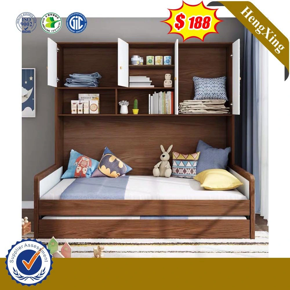 Children Bedroom Furniture Sets Multifunction Baby Mediterranean Style Modern Wooden Bunk Bed