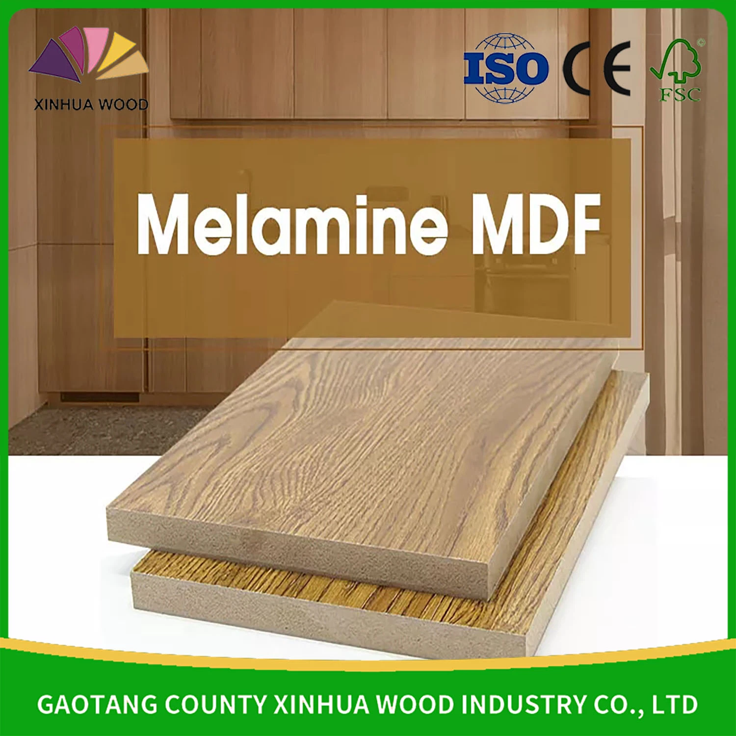 Cheap Price Interior Solid MDF Panel Wood Plain Hollow Core Moulded Door for Houses