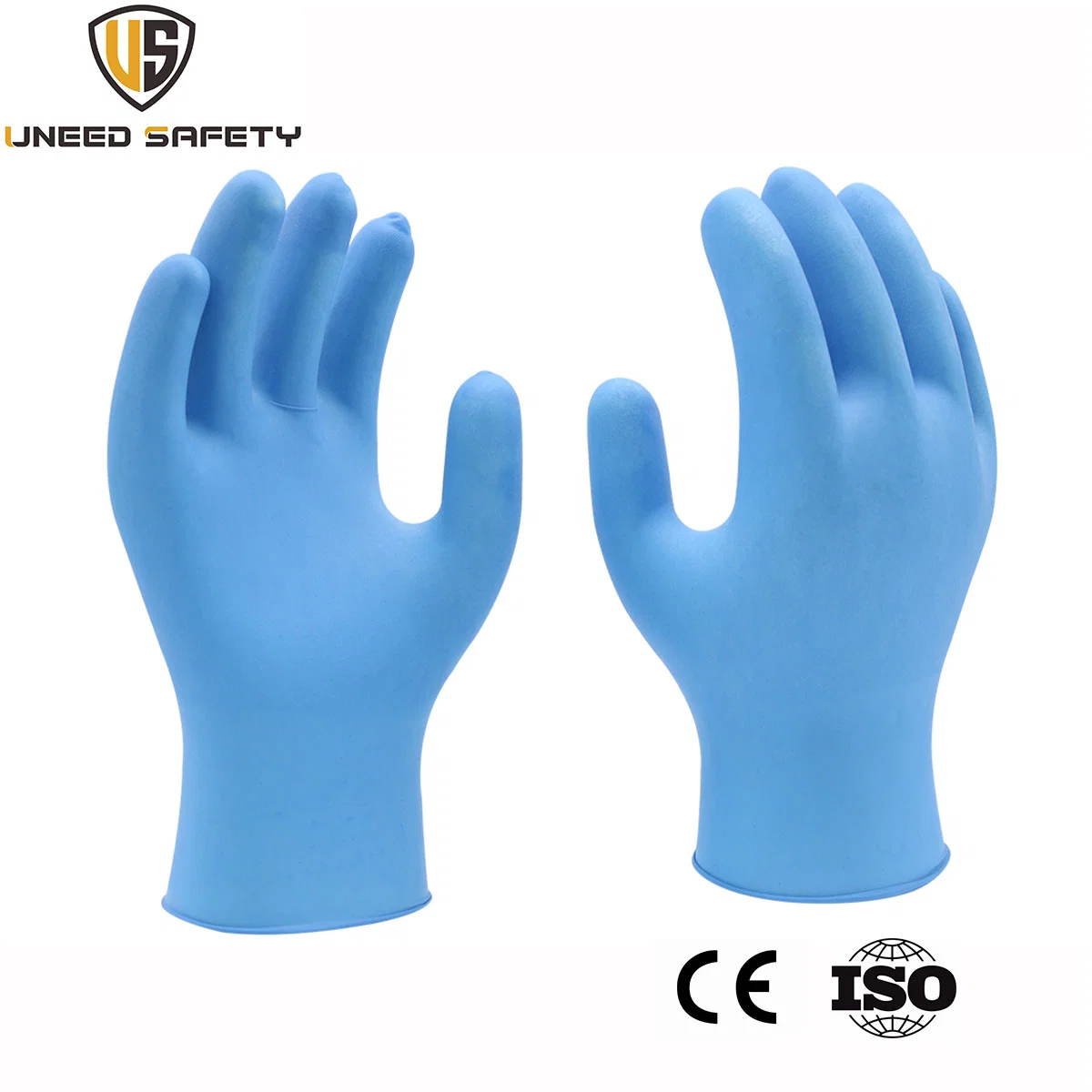 Food Grade with CE Disposable Pure Nitrile Non Latex Free Examination Inspection Work Gloves