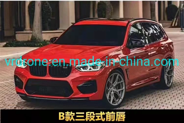 Nuevo BMW X3m x4m f97f98 Three-Stage borde delantero de fibra de carbono CF coche parte