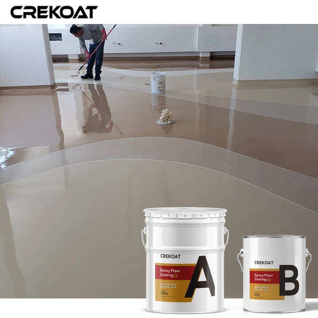 Anti Skid Epoxy Flooring Preparing New Concrete for Epoxy