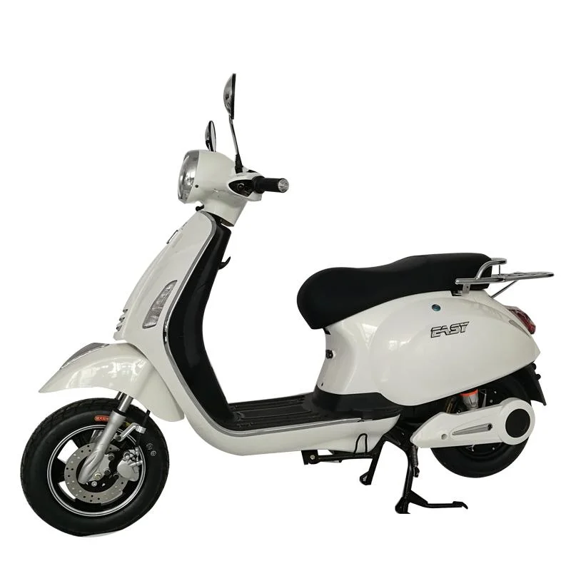 Scooter elétrica de 2 rodas, com venda a quente, fabricada na China a 1000 W e 48 V. Travão de disco para motociclos elétricos para adultos de 60 V.