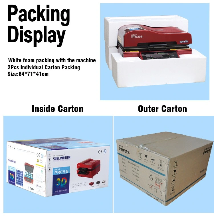 Multi-Function 3D Vacuum Sublimation Heat Press (ST-3042)