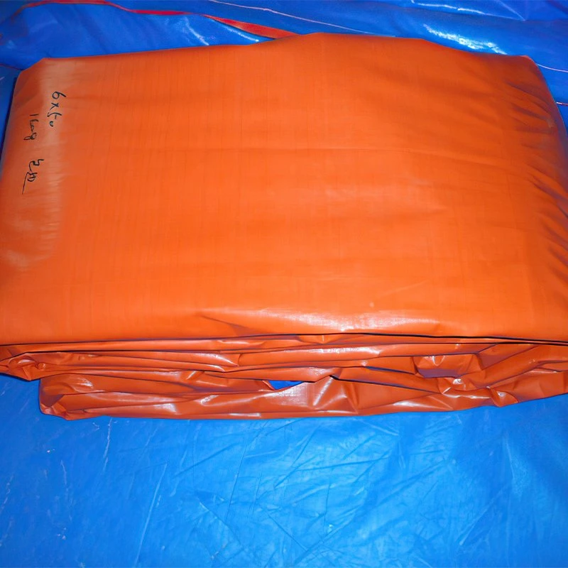 Durable Waterproof Drawstring PE Tarpaulin Leaf Poly Tarp