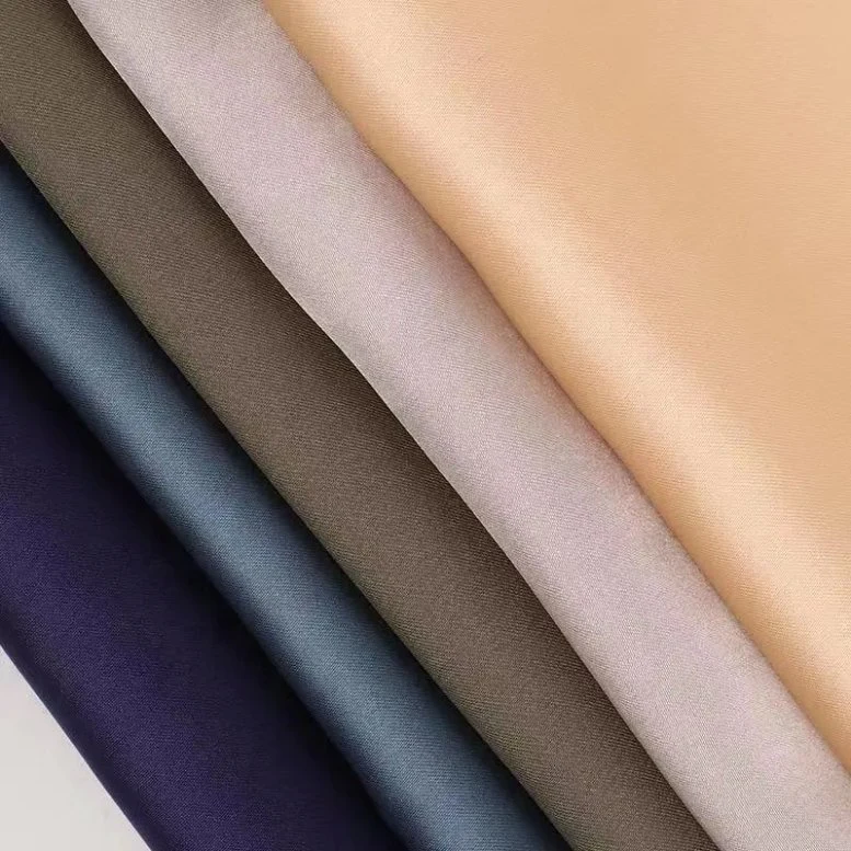 El diseño más reciente de la fábrica suave y cómodo de satén Stretch Fabric impresión nupcial para la ropa de vestir