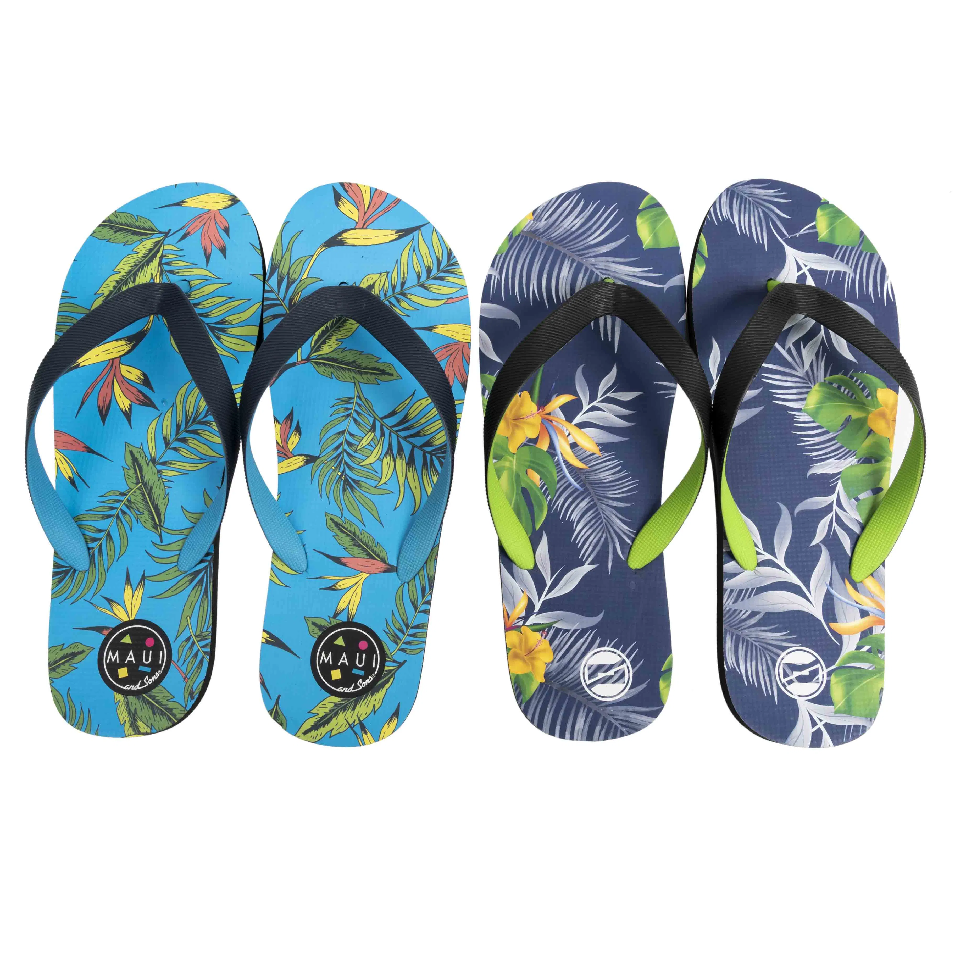 Hot Sale Wholesale/Supplier Men Rubber Slipper EVA Beach Hotel Custom Slipper Sandals Outdoor Print Custom Flat Flip Flops Shoes