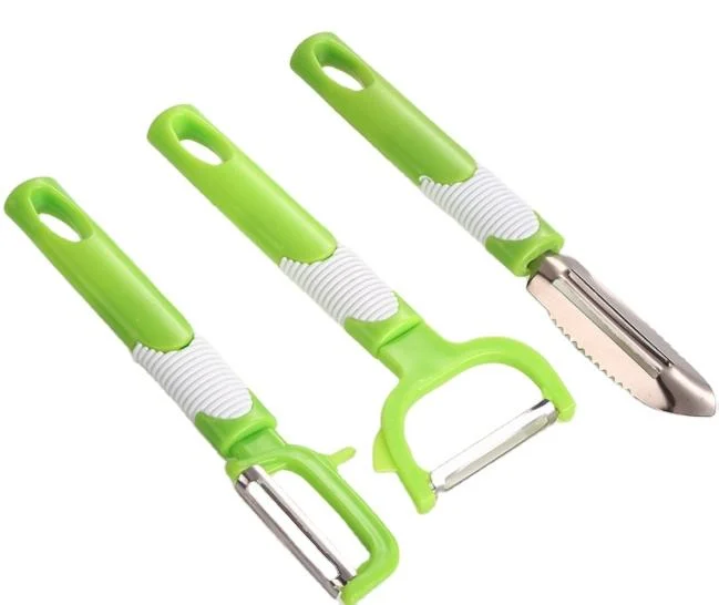 Factory Wholesale/Supplier Creative Multifunctional Plastic Fruit Tools U-Shaped Peeler