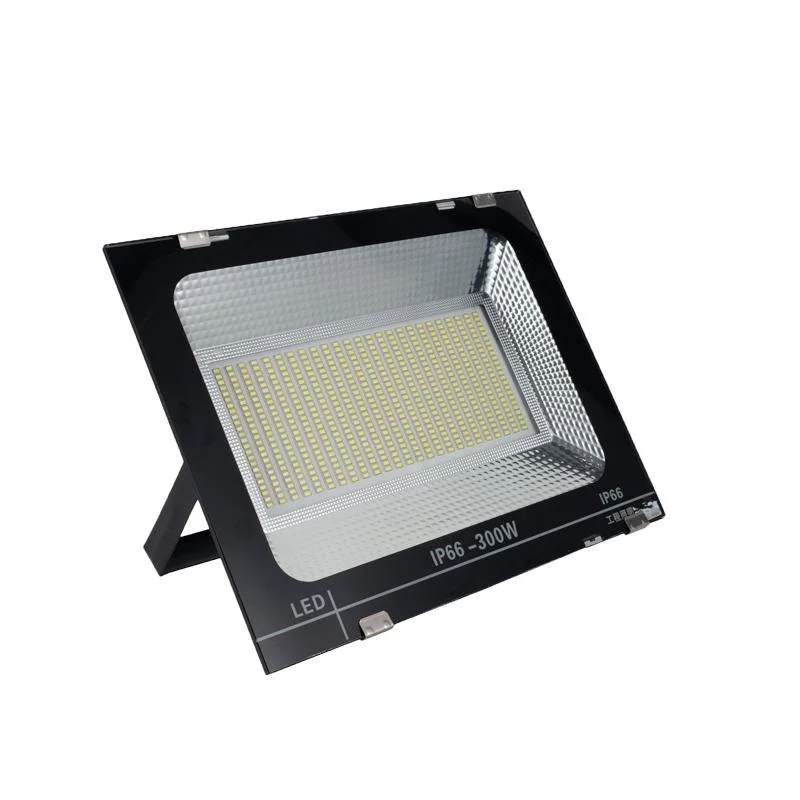 SMD de alta potencia 70W 100W 150W 300W 400W LVD RoHS CE Farol LED al aire libre con carcasa negra