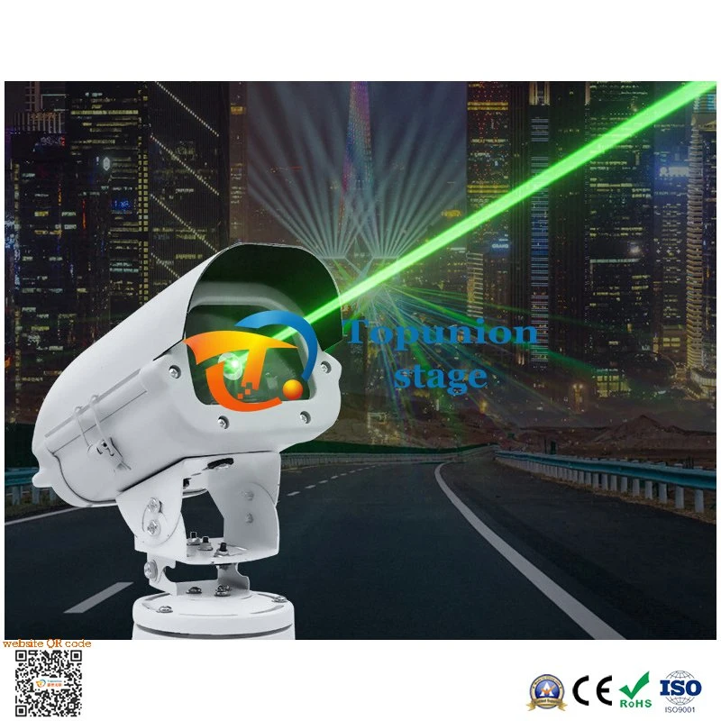 High Power Landmark Building Single Color 2W 6W Scenic Spot Remote Beam Laser Light