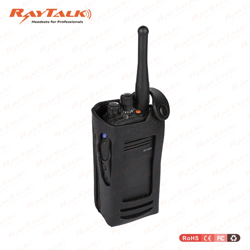 Radio de dos vías de los casos de cuero para Kenwood/radios Motorola/Hytera