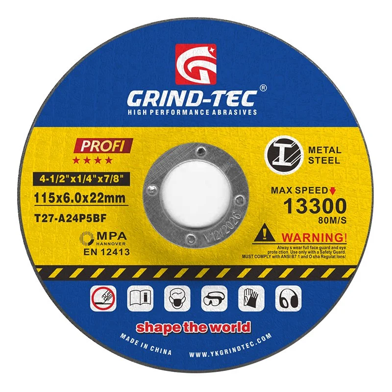 Best Abrasive Disc 7inch 180X6X22mm Grinding Wheel for Iron Steel