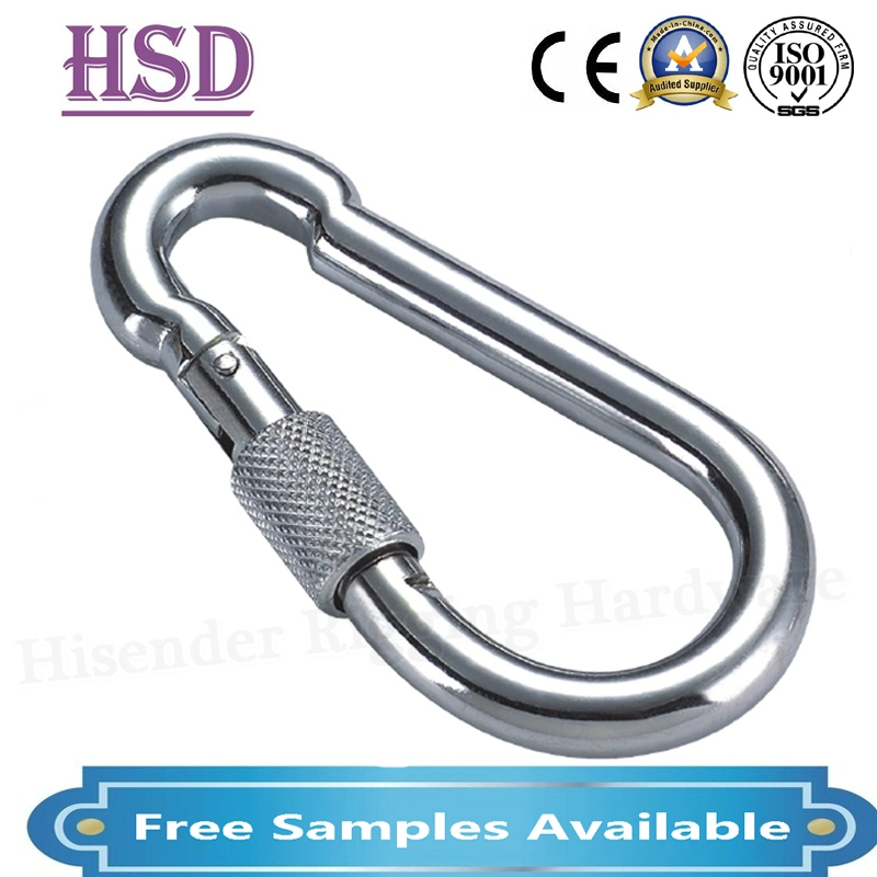 DIN5299c Type, E. Galvanzed, Black Painted, Stainless Steel Snap Hook