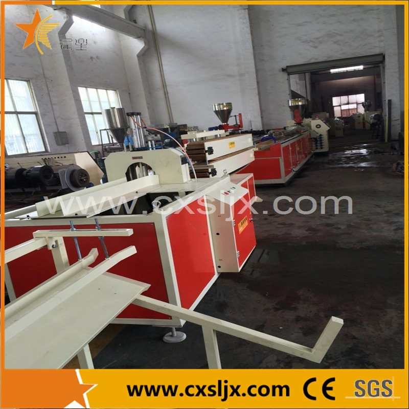 PE/PP/PVC Plastic WPC Outside Profile Extrusion Machine