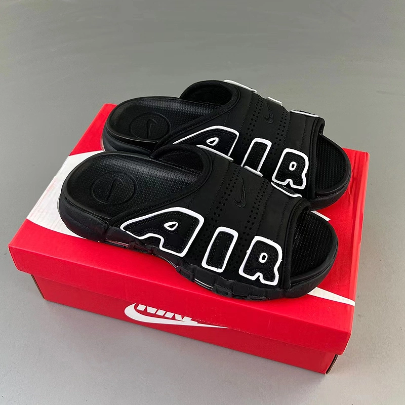 Air More Uptempo Slippers Lightweight Men Slide Sandal Slippers Ladies Beach Slippers