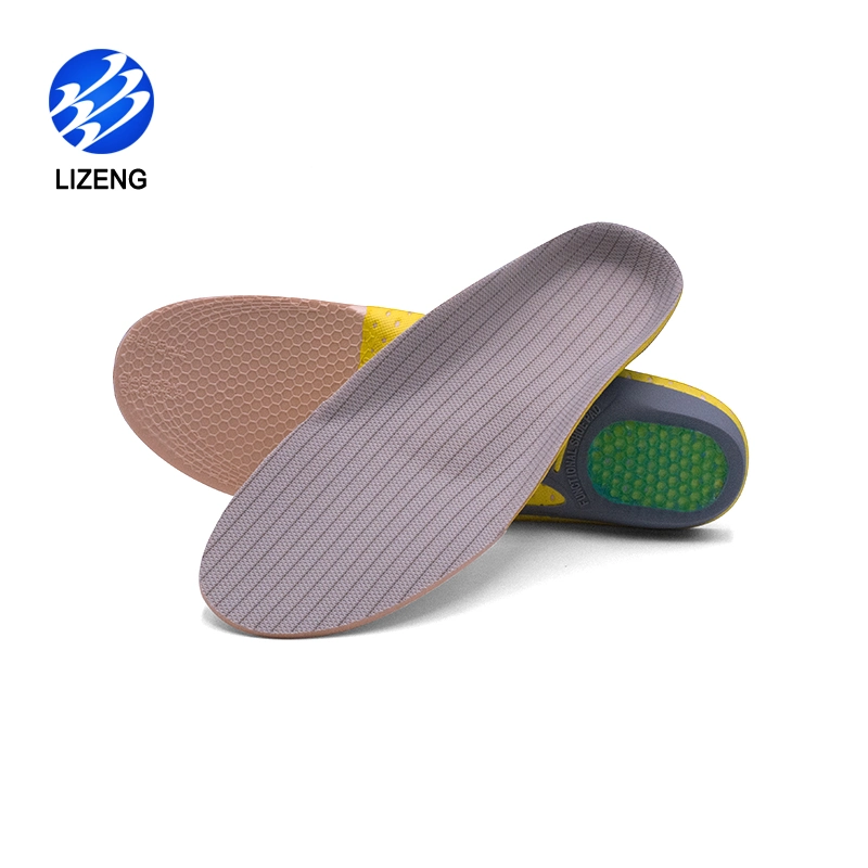 Lizeng Brand Ultra Orthtic Support Ganzlänge Gel Schuhsohlen Für flache Füße