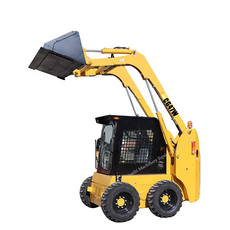 Crawler and Wheel Skid Steer 300-1500kgs Ts50 Skid Steer Loader 75HP Skid Steer for Sale