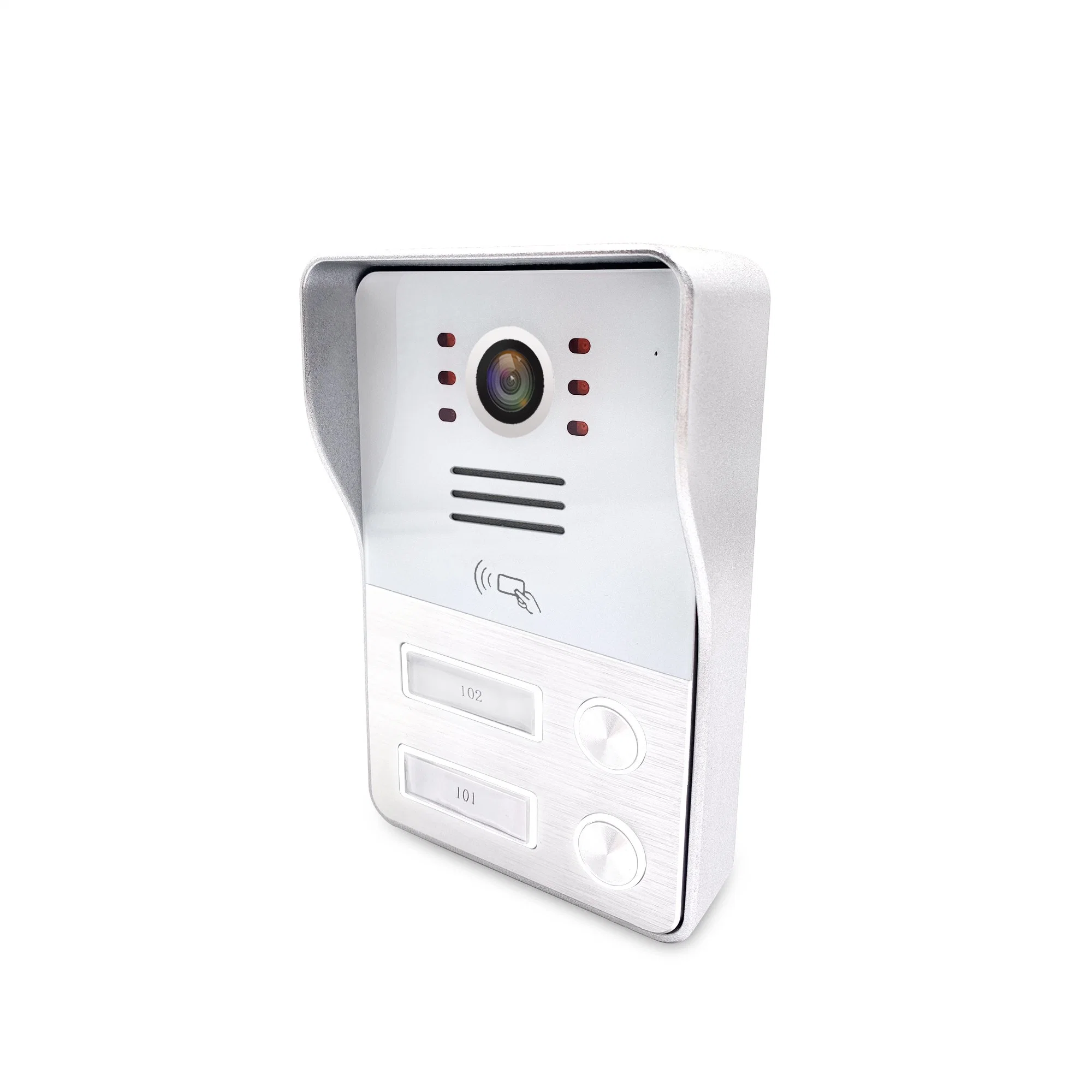 Multi Apartment Video Interphone with Fisheye Camera 160 Degree for 2 Users Video Intercom