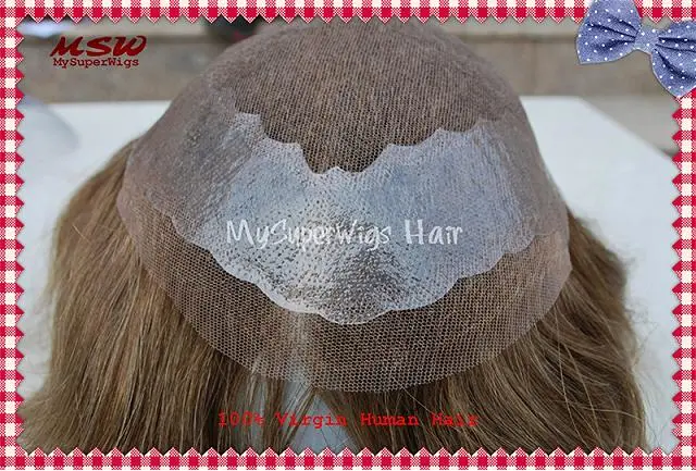 Best Hand-Knotted Swiss-Lace/French-Lace with Poly Binding Human Hair Men&prime; S Hairpiece