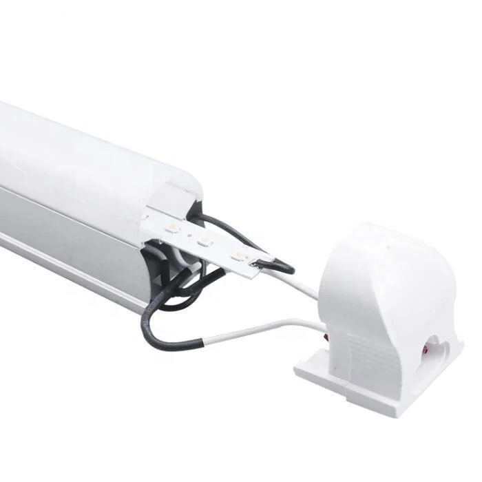 Werksversorgung T8 18W 4000K 6000K Indoor Batten Lampe Kunststoff LED-Leuchtrohr aus Aluminium