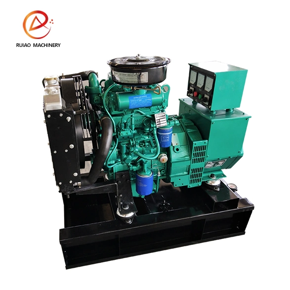 50Hz 60Hz Diesel Generator 3 Phase 1 Phase Ricardo Weifang 15kv 15kVA 12kw Open Electric Power Generat