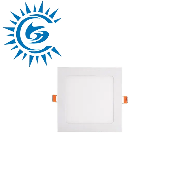 Downlight redondo quadrado de iluminação profissional, branco, 12 W, 15 W, 18 W, 24 W. Luz do painel LED