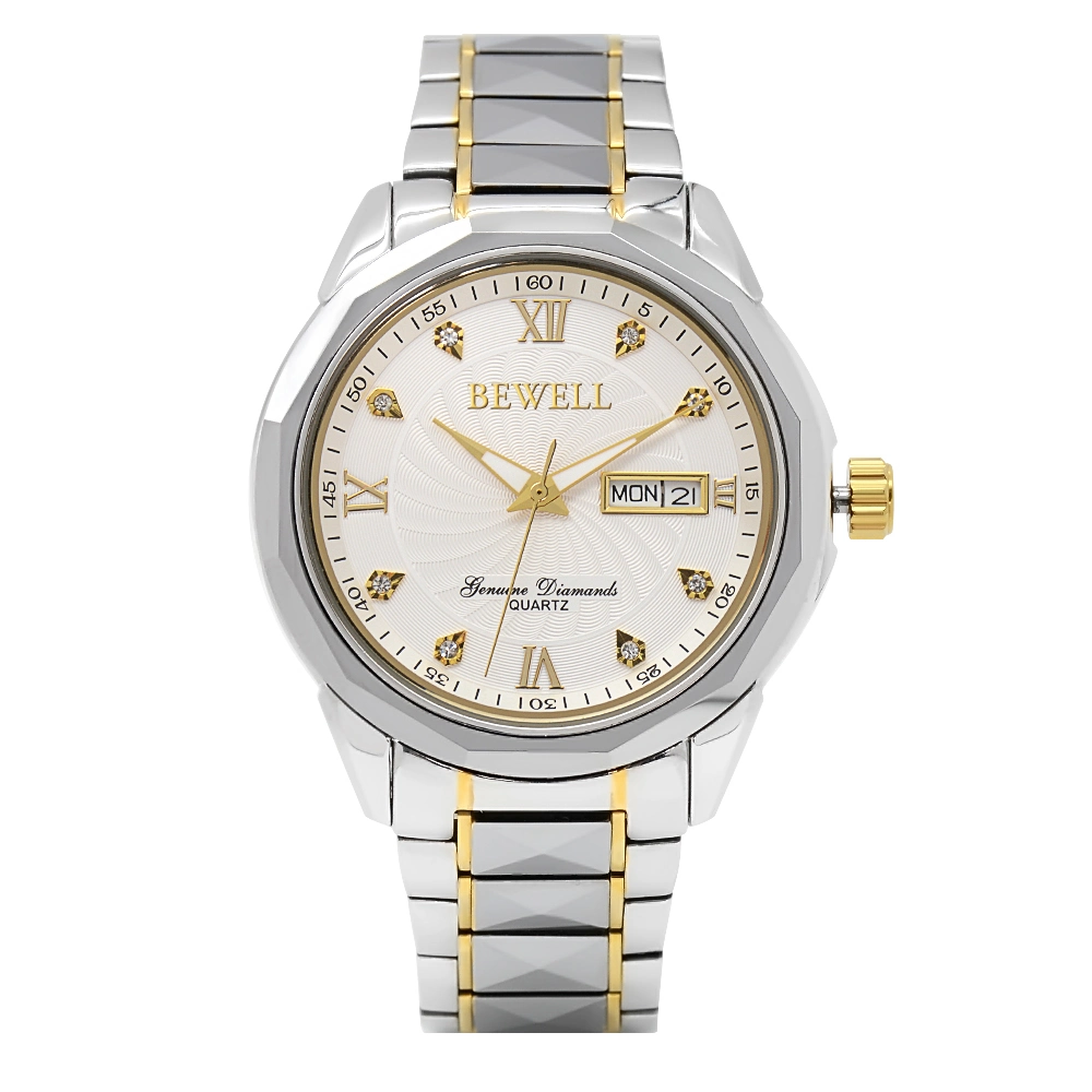Relógio de aço inoxidável Luxury Men Relógio de pulso Daydate para homem de alta qualidade Assista Custom logotipo relógios Gift elegante Designer Aço Automático Watch