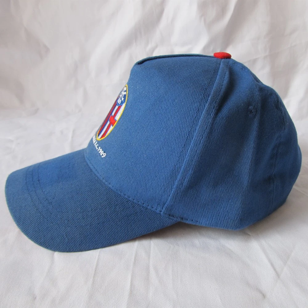 Zp002 Customized Blue Color Baseball Cap with Embroidery for Italy Club