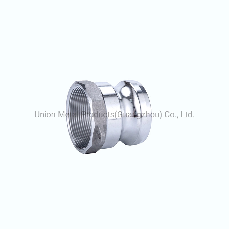 Chemicals Type E Male Adapter with Hose Shank Aluminum Forged Camlock Fittings