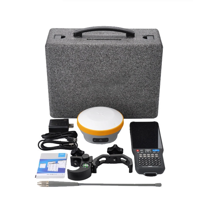 Levantamento de solos equipamento mencionado. Hi Target V200 Atualizar Receptor Gnss RTK GPS 1598 Hi-Target canais D8 Pro com Controlador Ihand55 Base de alta precisão e a Rover