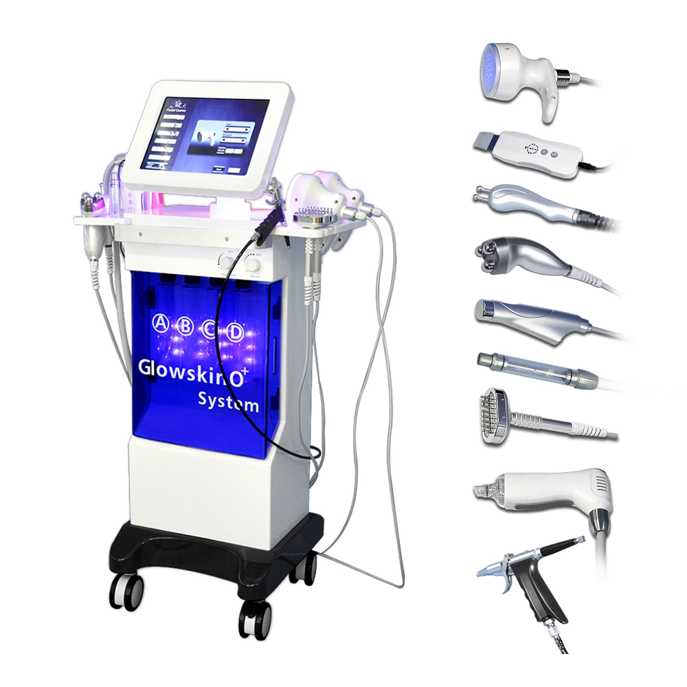 8 in 1 Multifunction Microdermabrasion Hydro Facial Glow Skin Beauty Device