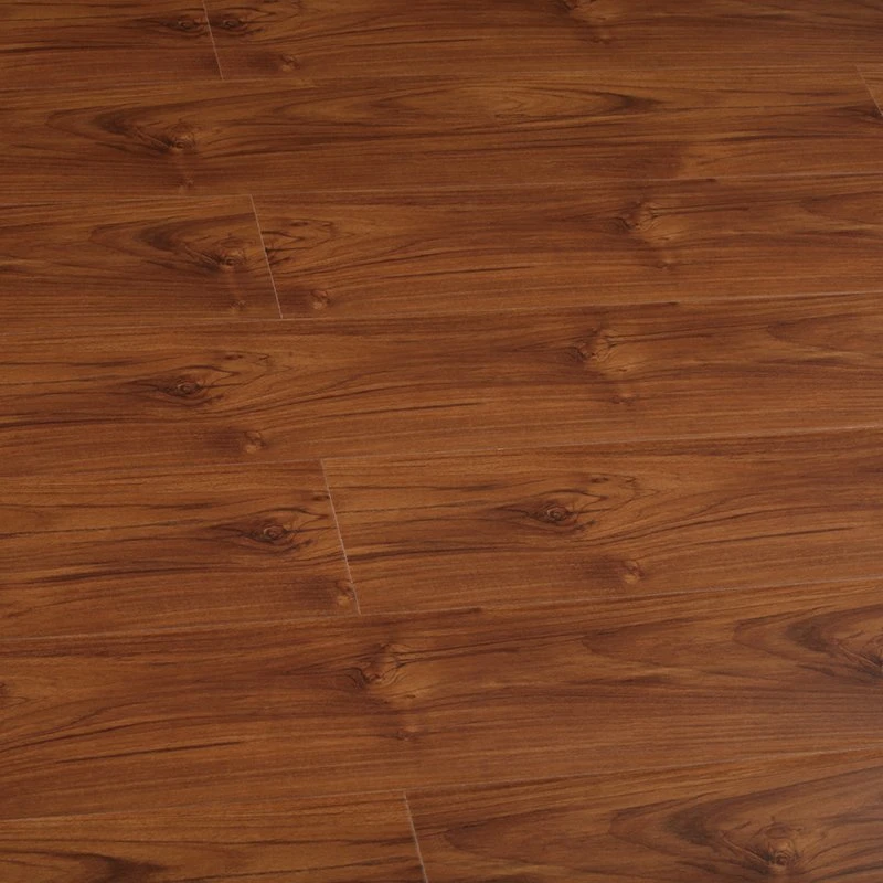 Suelos de laminado de 12mm E1 Piano muy brillante U-Groove HDF L6809