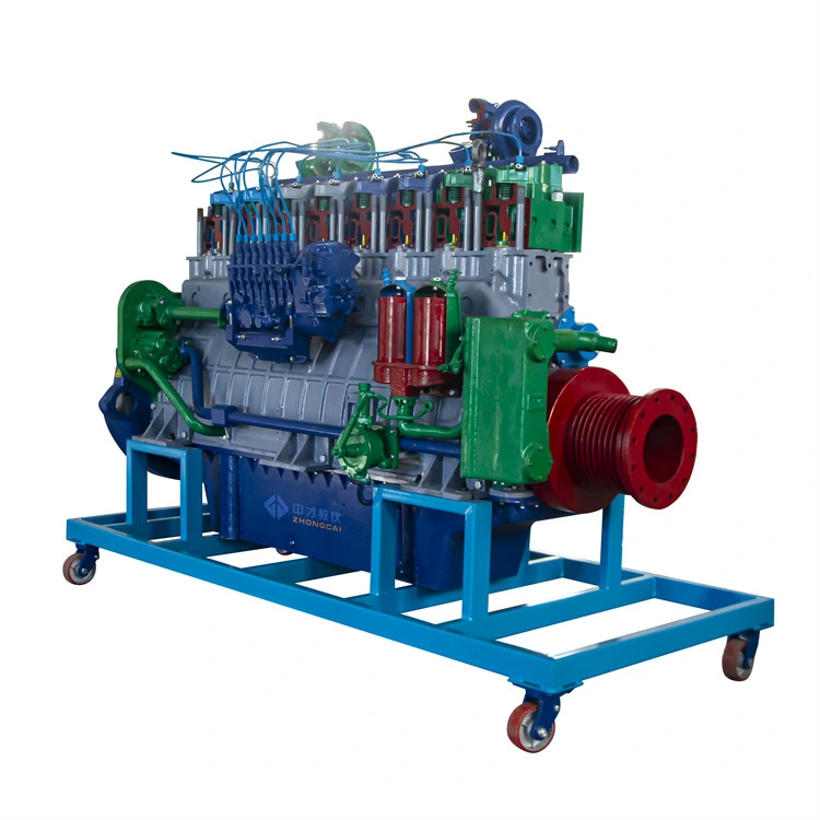 High quality/High cost performance  Cutway Model of Ship 8-Cylinder Diesel Engine Training Equipment