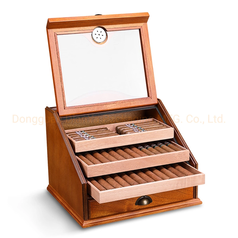 Zigarre Unfertige Holzkisten Handwerk Humidor Box