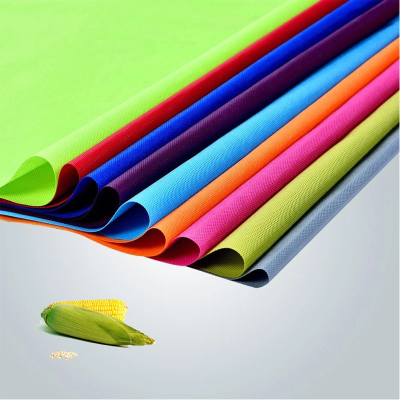 100% Pure Biodegradable PLA Spunbond Non-Woven Corn Fiber PLA Non Woven Fabric