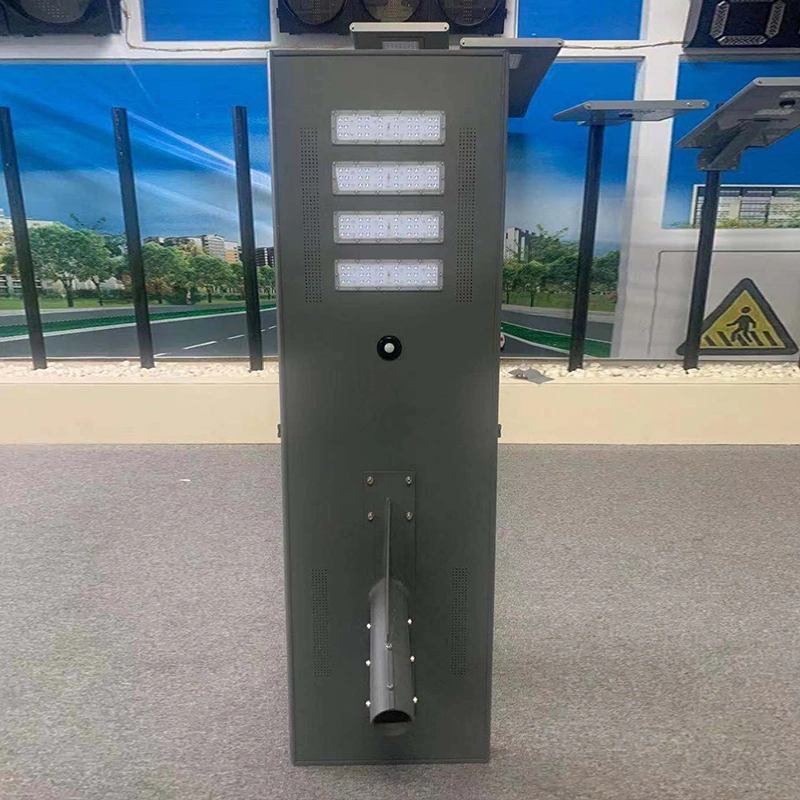 Automatic Robotic Cleaning System Wireless Remote Monitoring Solar Street Light 60W LED Power