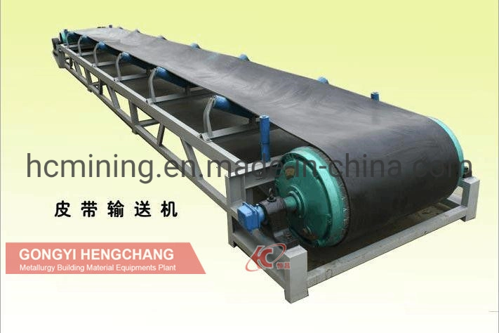 Mining Indsutrial Steel Gold Ore Stone Pebble Rubber Belt Conveyor