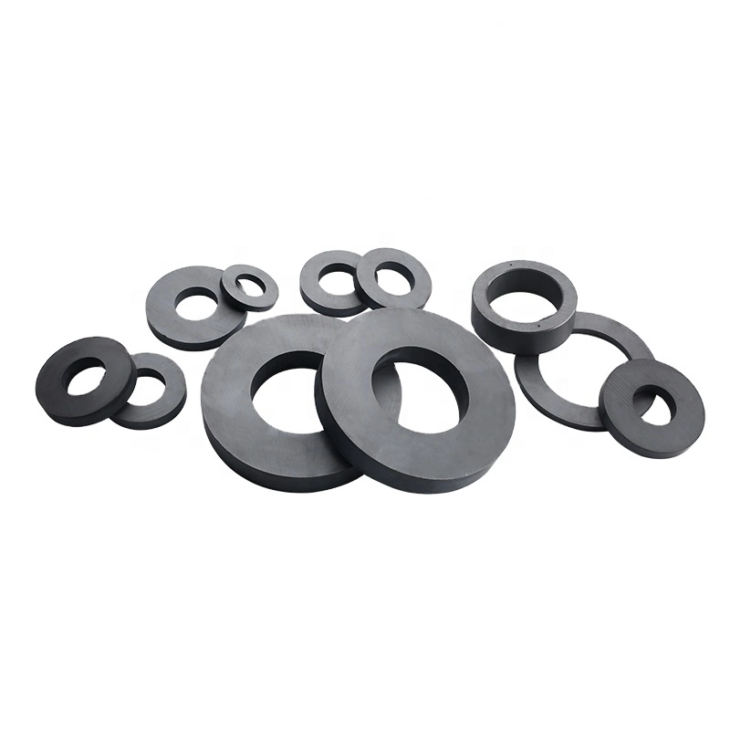 Ceramic Ring Magnets for Sale Hard Y35 Ferrite Magnets for Sale Ceramic Ferrite Ring Magnet Supplier