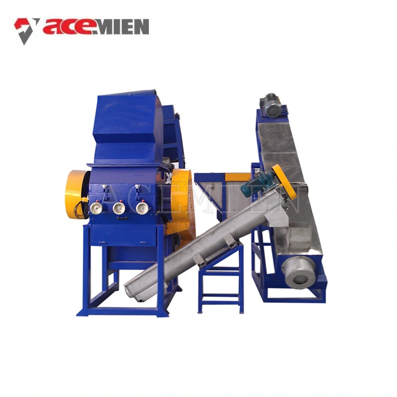 Low Cost LDPE HDPE PE PP Plastic Film Flakes Washing Recycling Machine Line