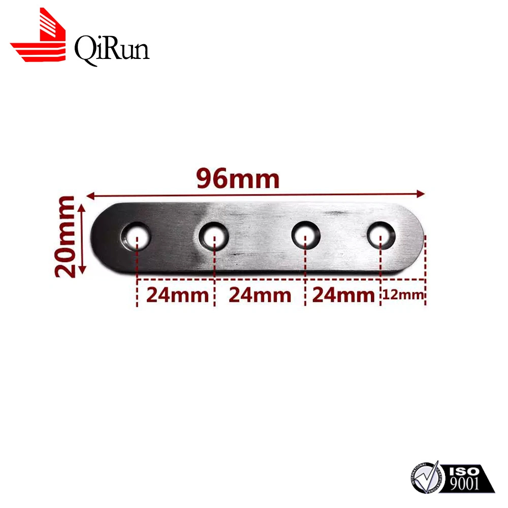 Flat Corner Brace Fixing Mending Plates for Furniture Wood