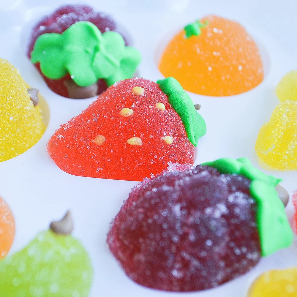 Creative Fruit Flavor Jelly Candy Toys Jelly Pop Candy Cartoon Gelatina Pop Candy