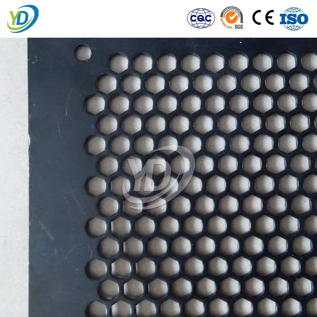 Yeeda Wire Mesh Galvanized Perforated Sheet Fish Scale Hole Shape 1 mm Perforated Stainless Steel Sheet China Manufacturing Oval Perforated Metal Mesh