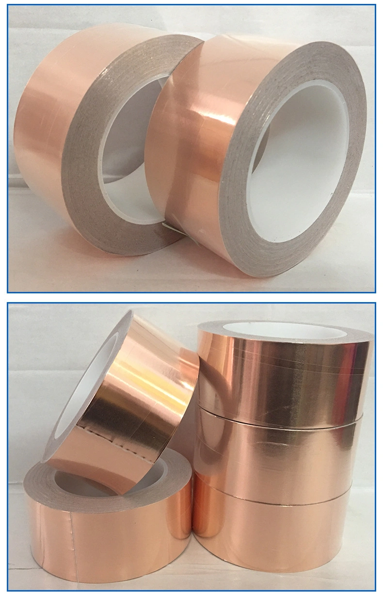 Die Cut Conductive Copper Foil Paper Key Switch Copper Sheet Shielded Copper Foil Electromagnetic Shielding Tape