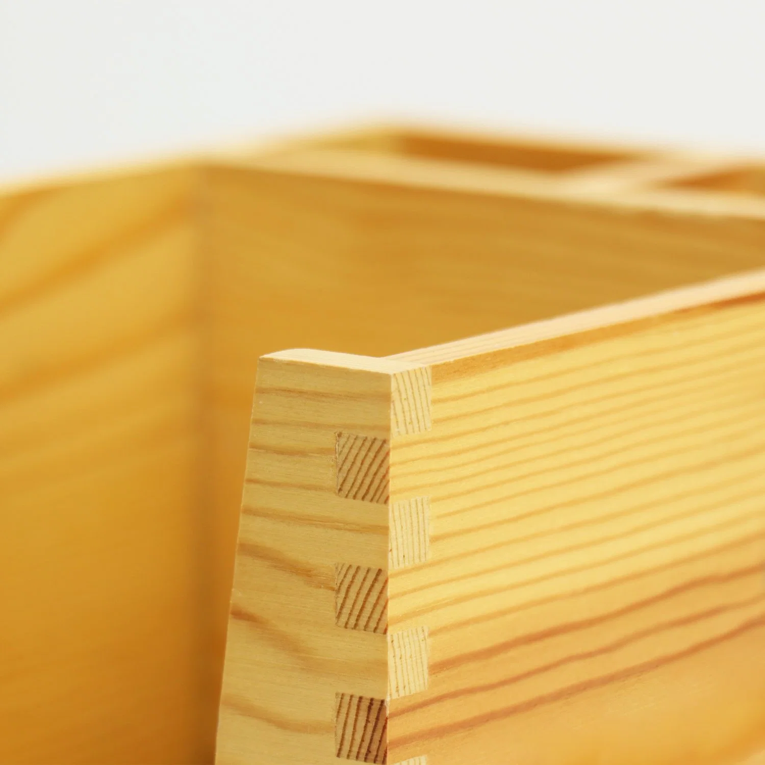 Caixa Organizadora de armazenamento em madeira quadrada para caixa de madeira para construção de embarcações,