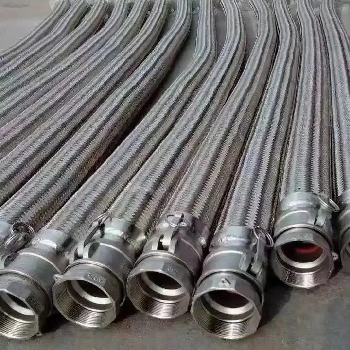 304 Stainless Steel Metal Braided Flexible Metal Hose for Petroleum Industrial