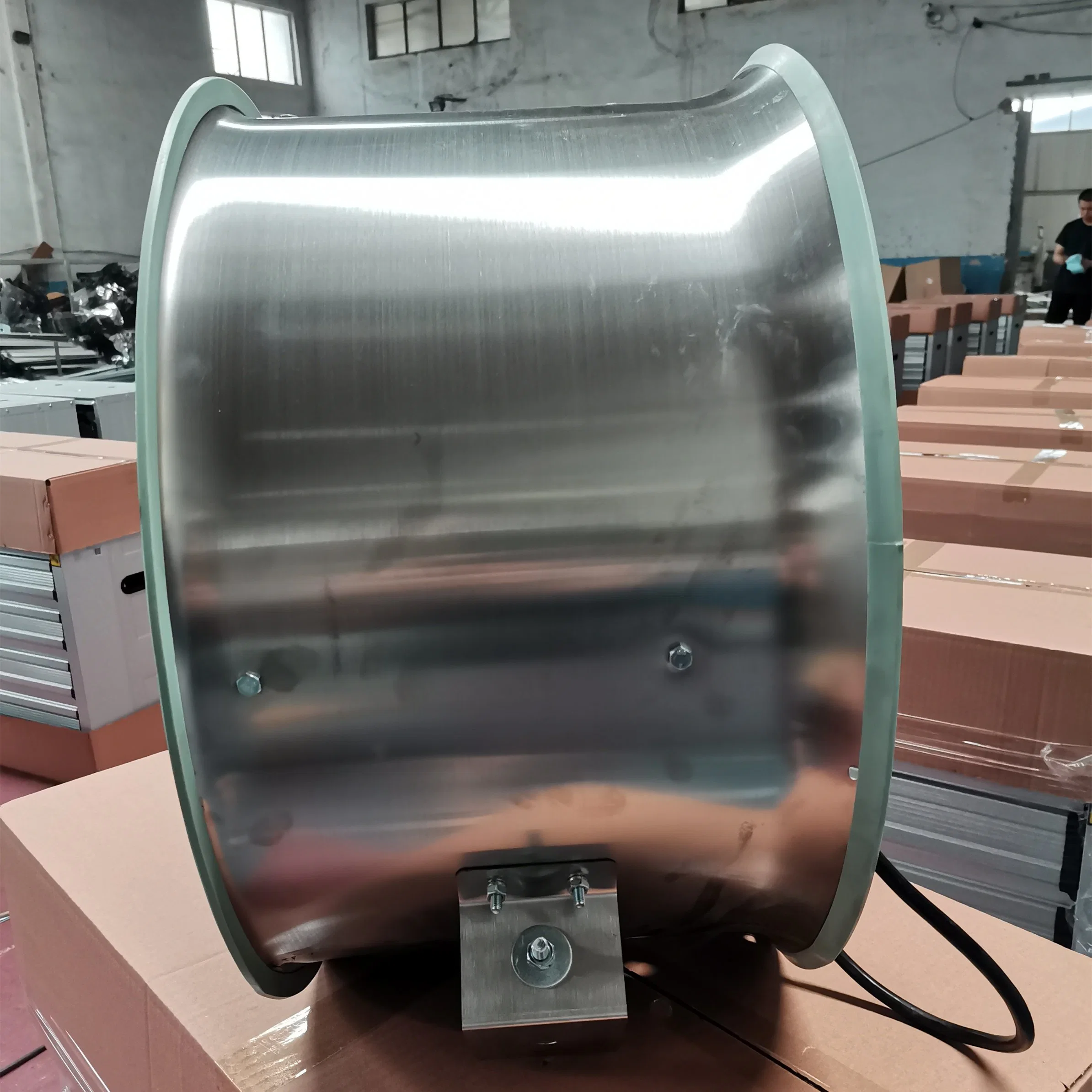 Factory Prefabricated Air Blower with Stainless Steel Blades for Agriculture/Poultry